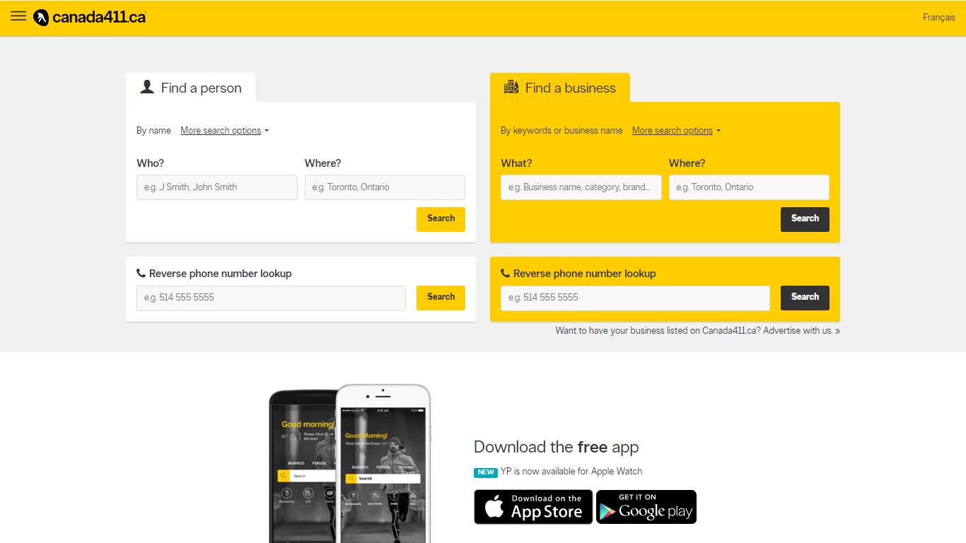 Free People Search, Reverse Phone Lookup, Business Telephone Directory ...